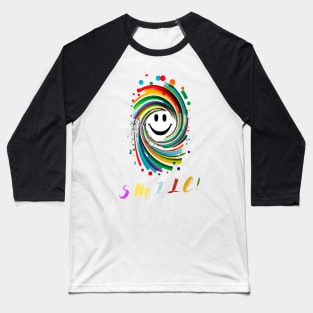 Smile and spread joy around you, Smiles are Contagious Baseball T-Shirt